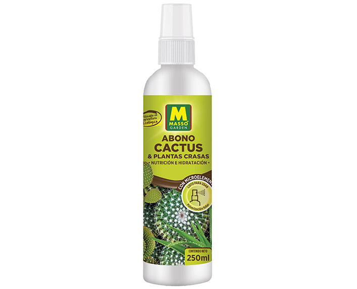 Abono foliar ecológico para cactus y suculentas 